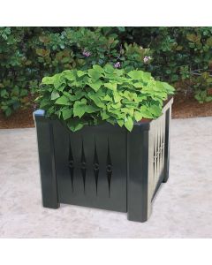 16 Inch Square Steel Planter