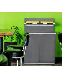 Sessanta Triple Waste Station with Tray Return