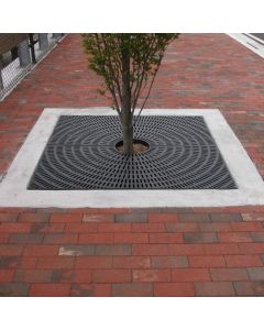 4 Foot Square Plastic Tree Grate