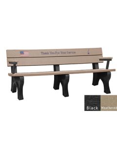 4 Foot Deluxe Park Bench