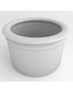 Straight Sided Cylinder Planter 33" Diameter 22" Tall