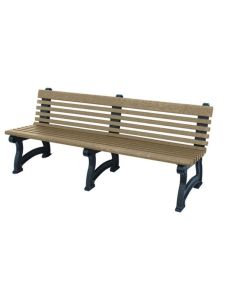 Willow Park Recycled Plastic Bench 6 foot