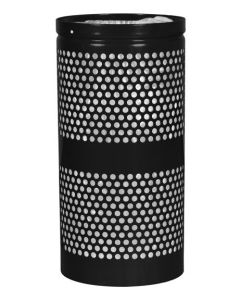 20-Gallon Perforated Trash Receptacle