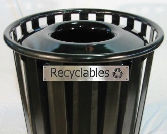 55-Gallon Recycle Bin