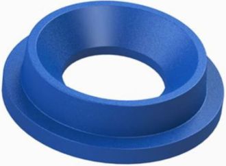 Trash Receptacle Replacement Funnel Top Lid with 11" Hole