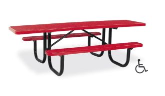 8 Foot Extra Heavy Duty ADA Compliant Picnic Table