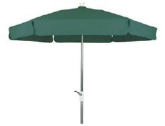 7 1/2' Table Umbrella with Anodized Aluminum 2-piece Crank Post and Fiberglass Rib Support