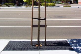 4 Foot x 8 Foot Rectangular  Plastic Tree Grate