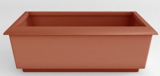 Roma Rectangular Planter 49.25" by 19.25" by 19" Tall