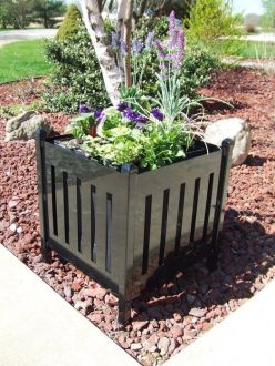 Square Street Planter