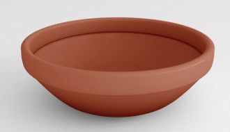Low Bowl Planter 37" Diameter  10" Tall