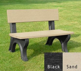 4 Foot Landmark Park Bench