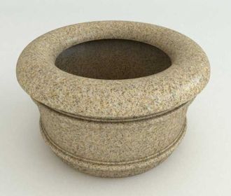 Californian Round Planter 35" Diamter X 30" tall