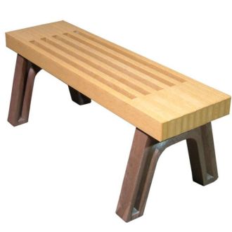 4 Foot Elite Backless Park Bench