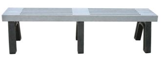 6 Foot Elite Backless Park Bench