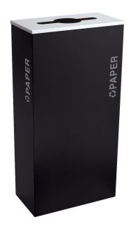 17 Gallon Modular Rectangular Recycle Bin, Paper