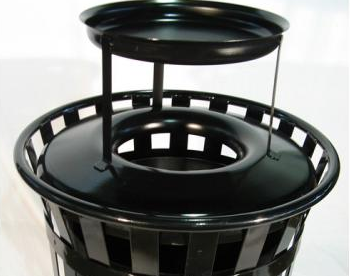 Example of Large Ash Urn Top from OCC Outdoors