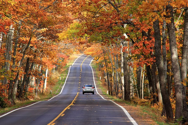 Fall Colors of Copper Harbor, MI